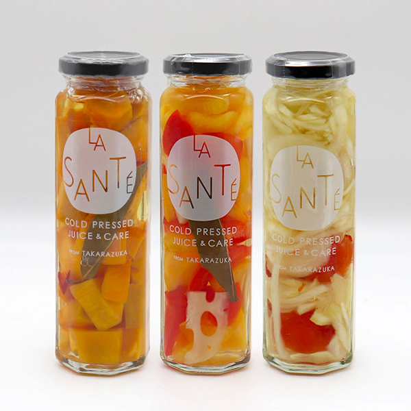 ビューティーピクルスset（パプリカとれんこん・かぼちゃ・セロリ）3本セット